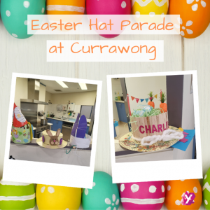 a photo of easter celebration at Currawong centre