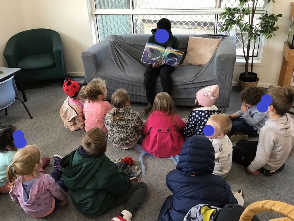 Dreamtime learning and yoga at Conder YWCA Canberra Children's Service